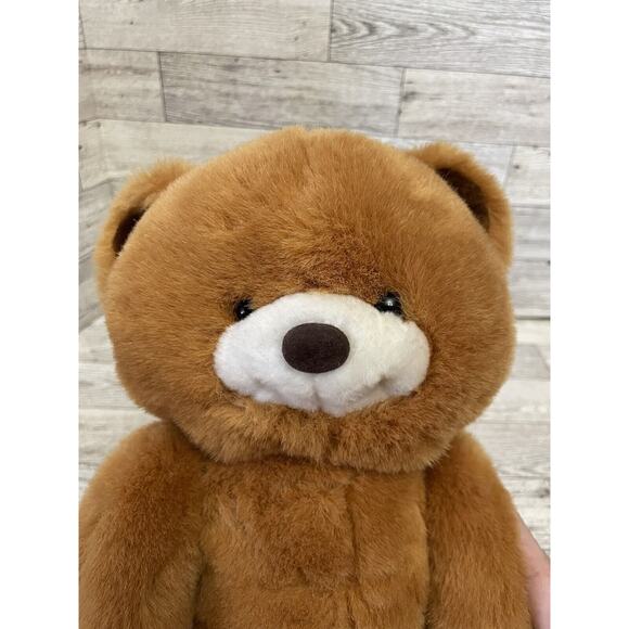 Vintage Fairview Brown Bear Plush Stuffed Animal with Flocked Nose 15” Teddy - Picture 2 of 8